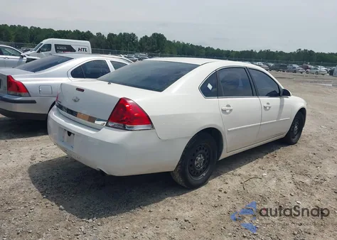 2007 Chevrolet Impala Police из США, поврежденный, VIN 2G1WS58R179195782